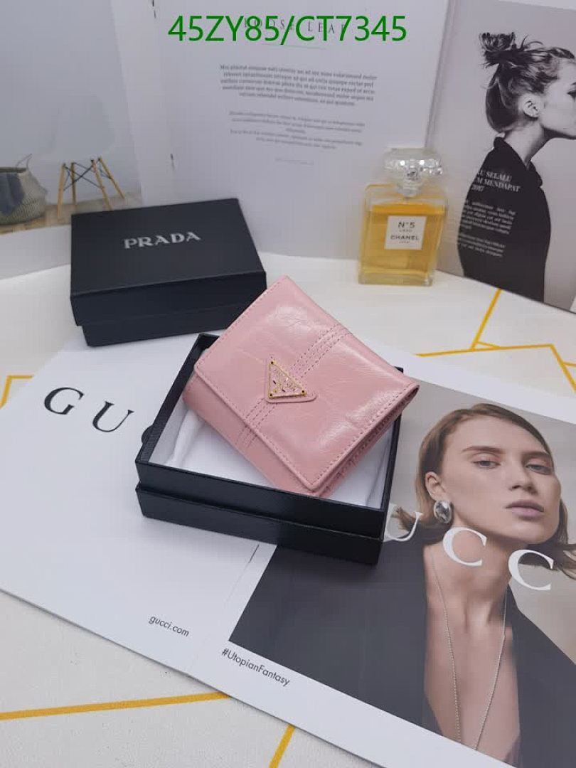 Prada-Wallet-4A Quality Code: CT7345 $: 45USD