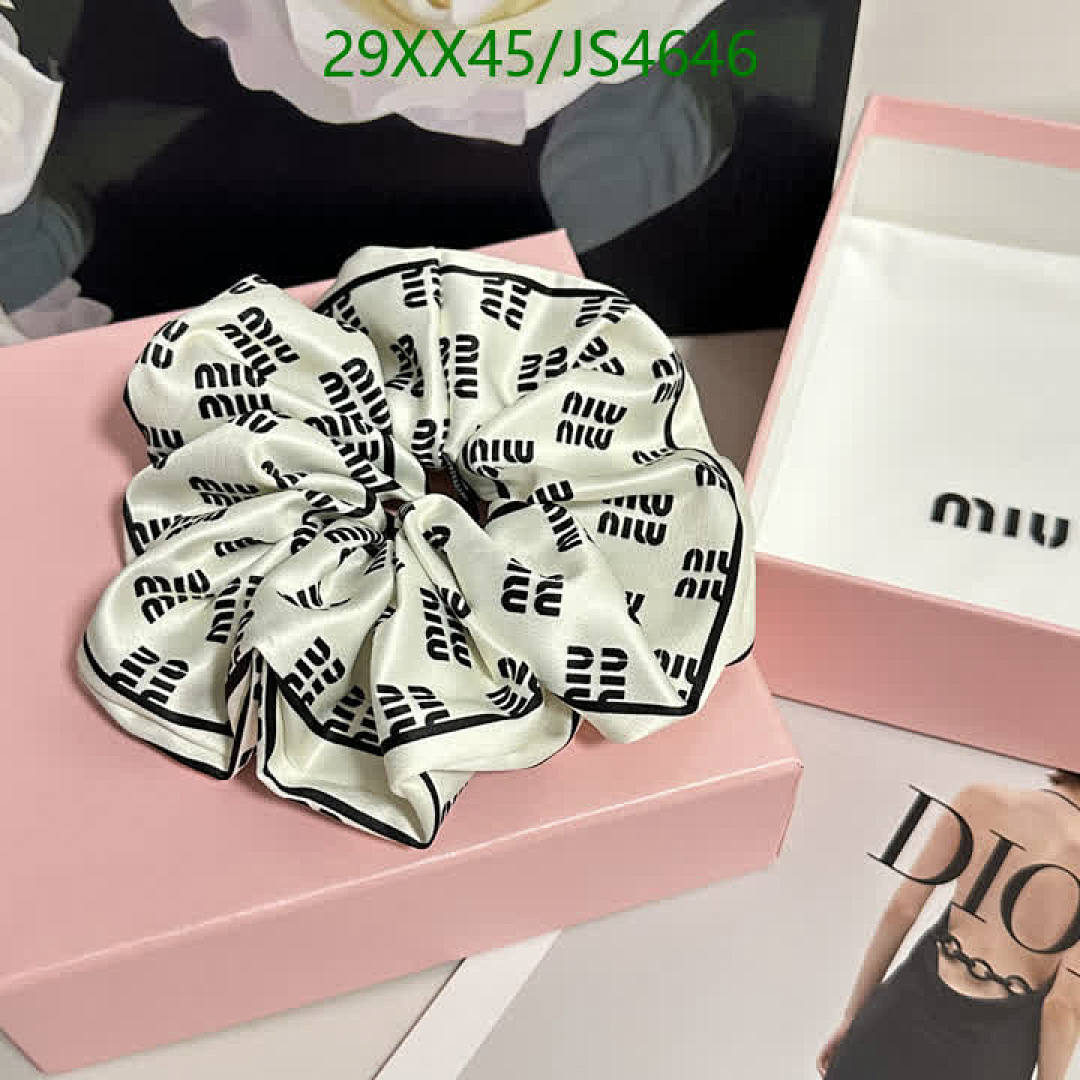 MIU MIU-Headband Code: JS4646 $: 29USD