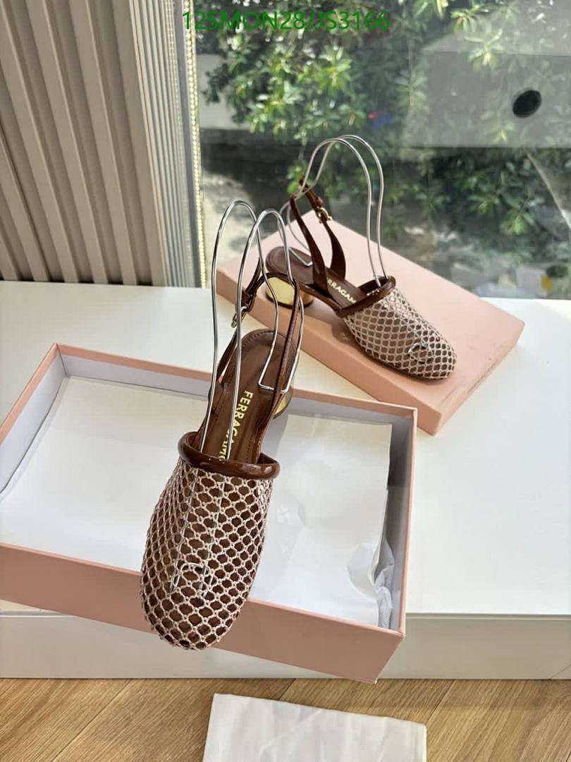 Ferragamo-Women Shoes Code: JS3166 $: 125USD