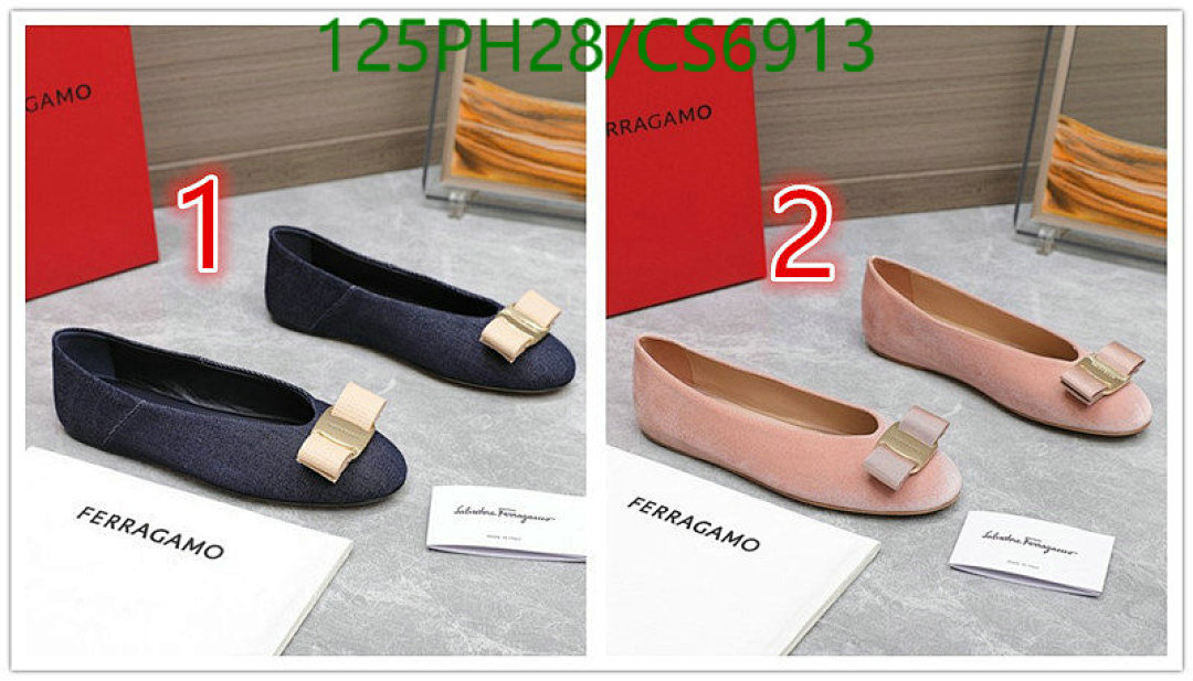 Ferragamo-Women Shoes Code: CS6913 $: 125USD