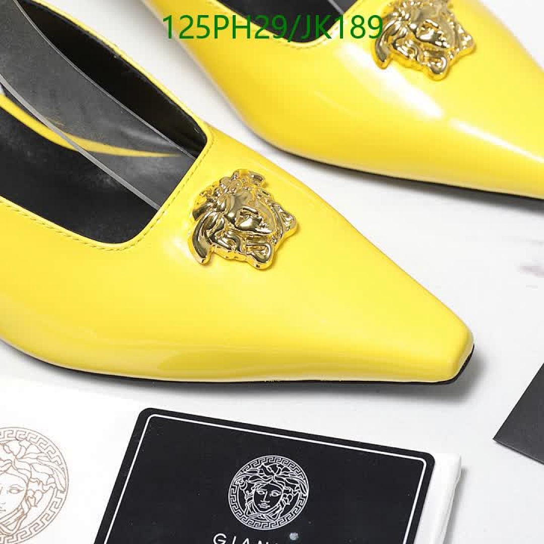 Versace-Women Shoes Code: JK189 $: 125USD