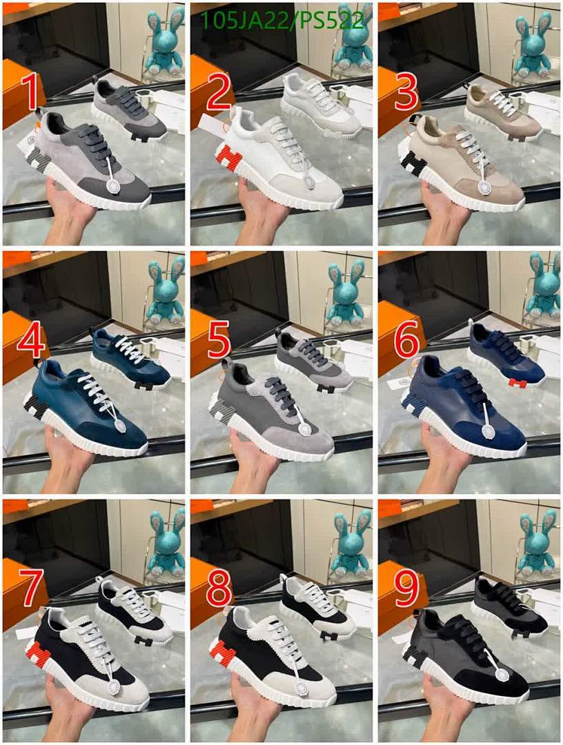 Hermes-Men shoes Code: PS522 $: 105USD