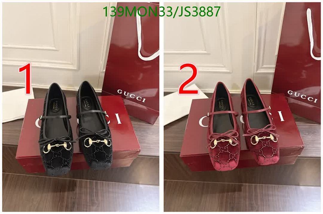 Gucci-Women Shoes Code: JS3887 $: 139USD
