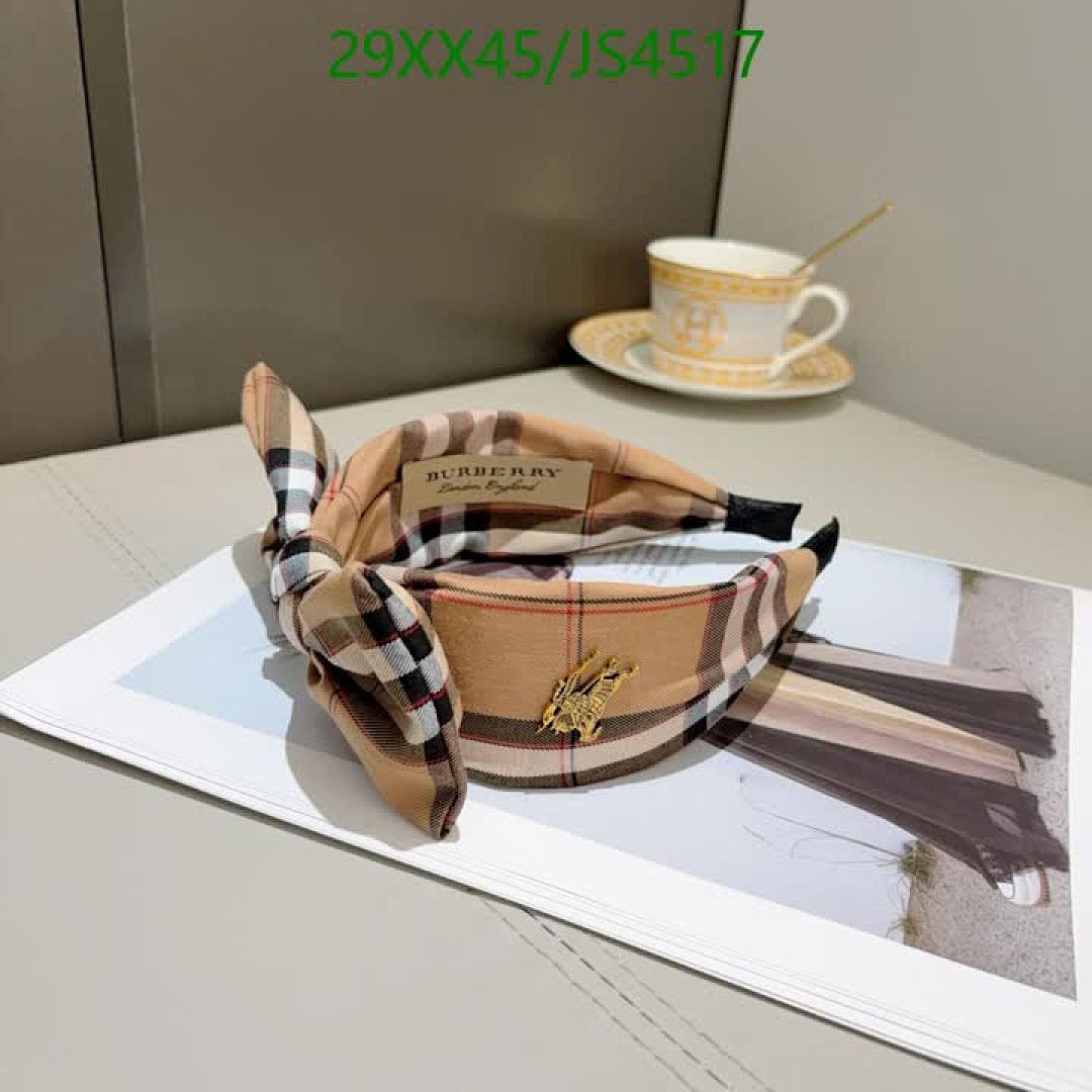 Burberry-Headband Code: JS4517 $: 29USD