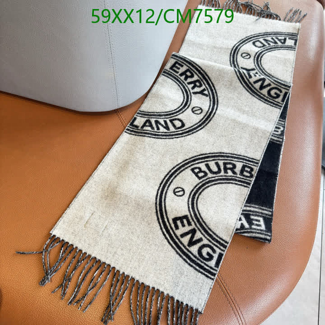 Burberry-Scarf Code: CM7579 $: 59USD