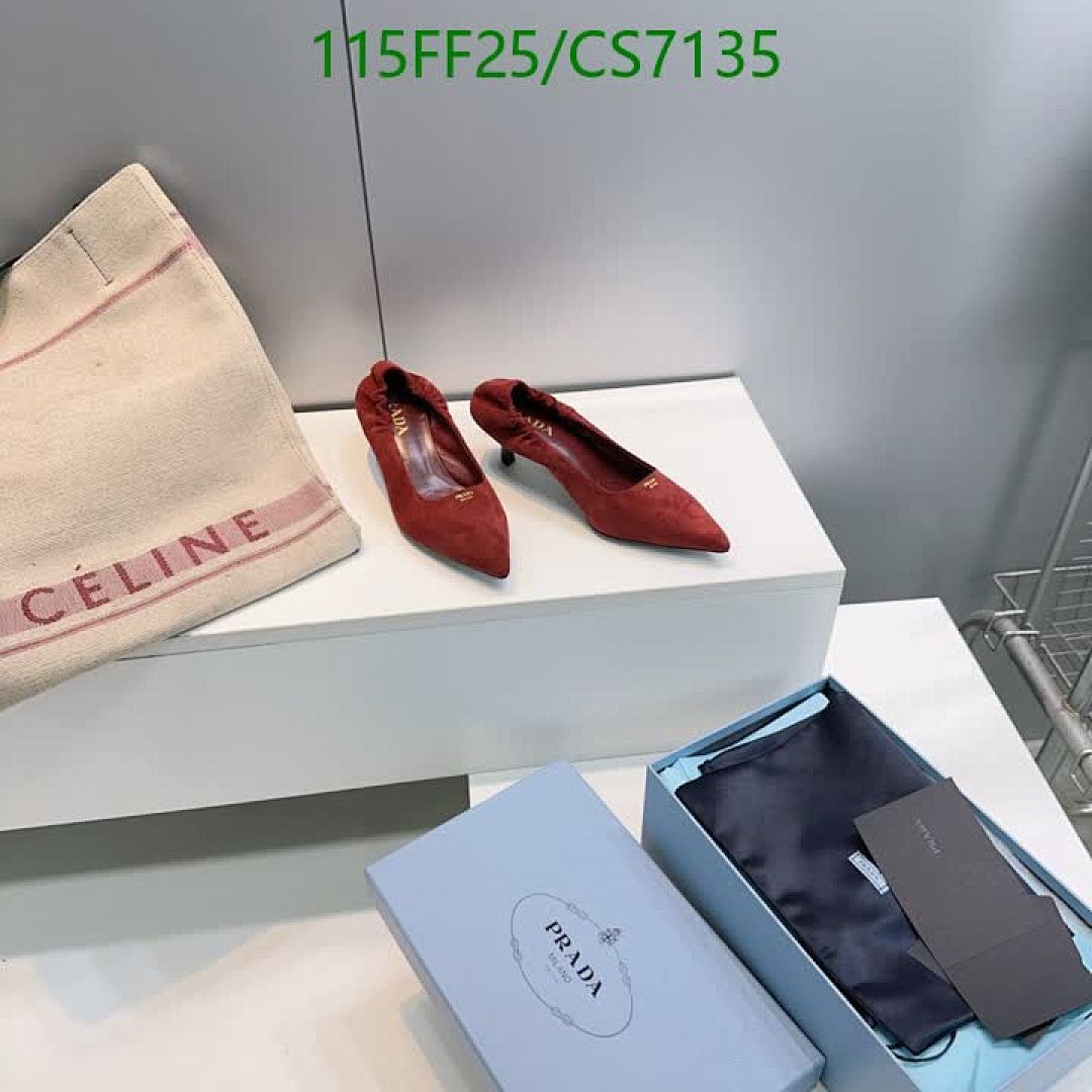 Prada-Women Shoes Code: CS7135 $: 115USD