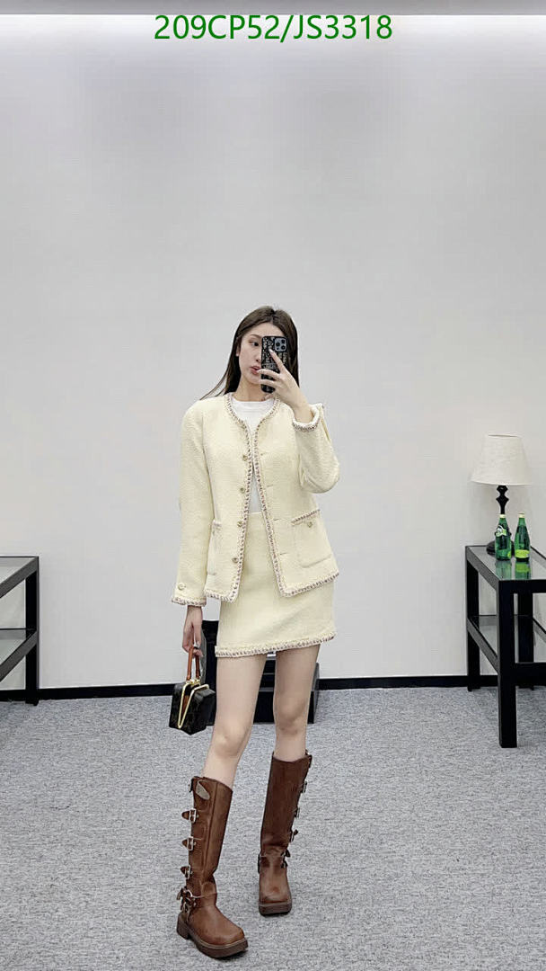 Chanel-Clothing Code: JS3318 $: 209USD