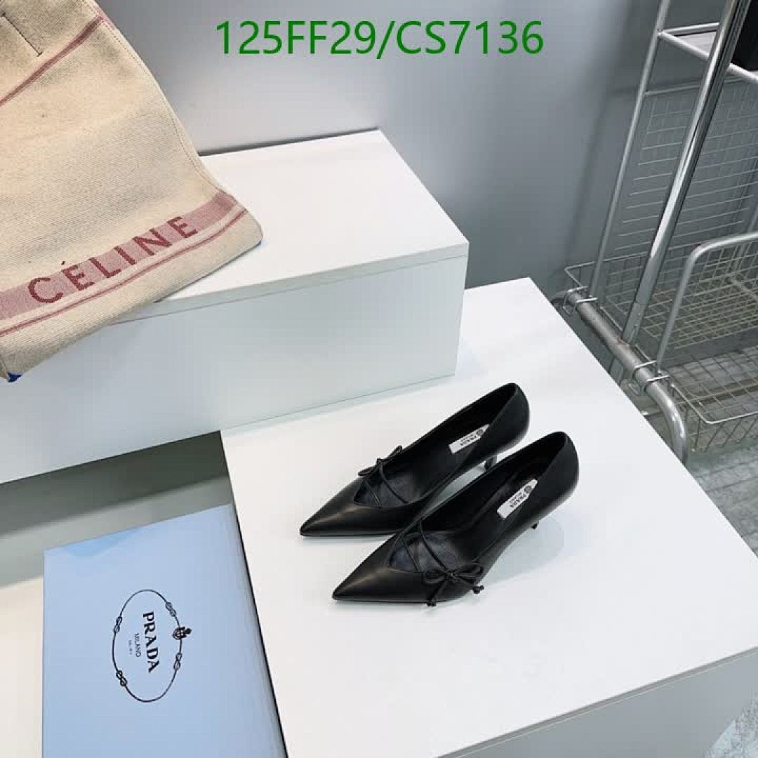 Prada-Women Shoes Code: CS7136 $: 125USD