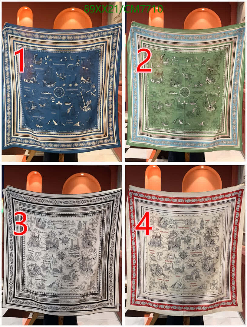 Hermes-Scarf Code: CM7710 $: 89USD