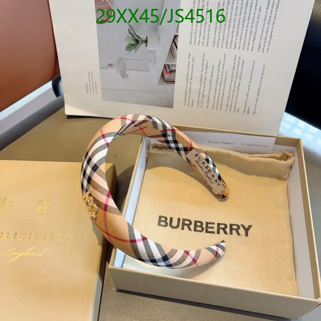 Burberry-Headband Code: JS4516 $: 29USD