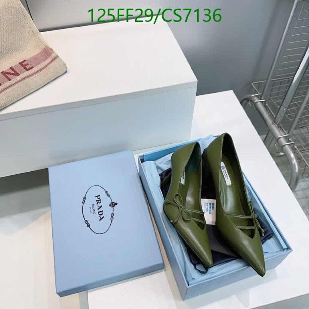 Prada-Women Shoes Code: CS7136 $: 125USD