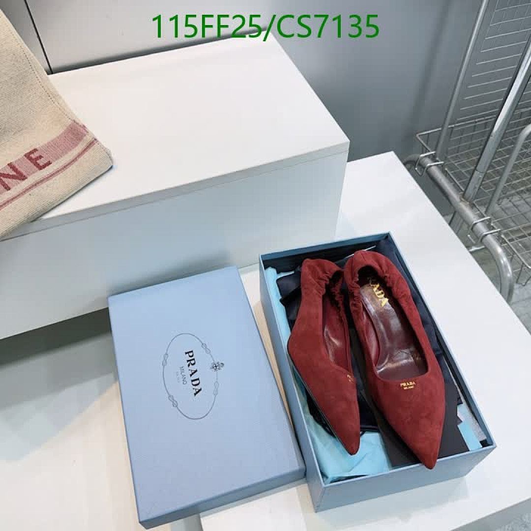 Prada-Women Shoes Code: CS7135 $: 115USD