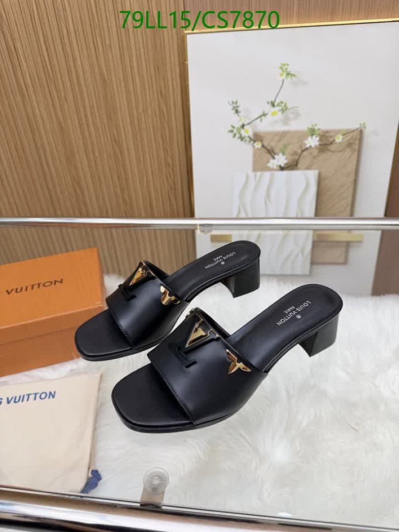 LV-Women Shoes Code: CS7870 $: 79USD