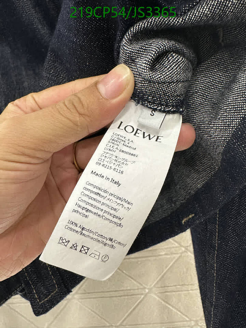 Loewe-Clothing Code: JS3365 $: 219USD
