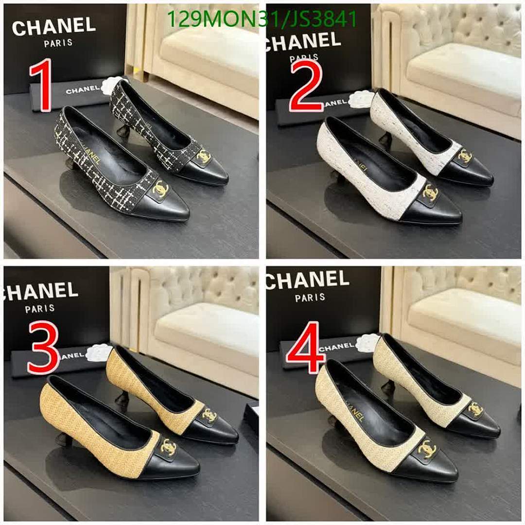Chanel-Women Shoes Code: JS3841 $: 129USD