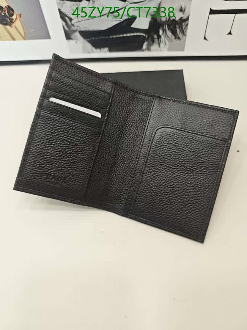 Prada-Wallet-4A Quality Code: CT7338 $: 45USD