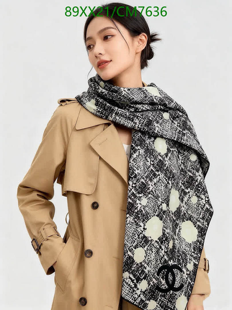 Chanel-Scarf Code: CM7636 $: 89USD