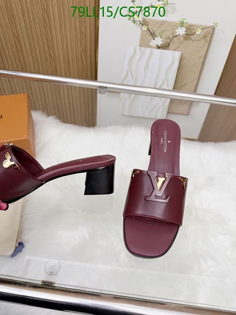 LV-Women Shoes Code: CS7870 $: 79USD