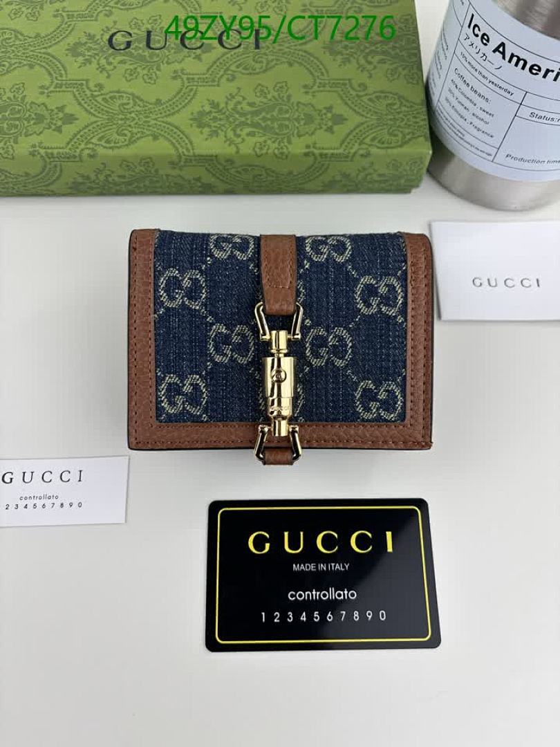 Gucci-Wallet-4A Quality Code: CT7276 $: 49USD