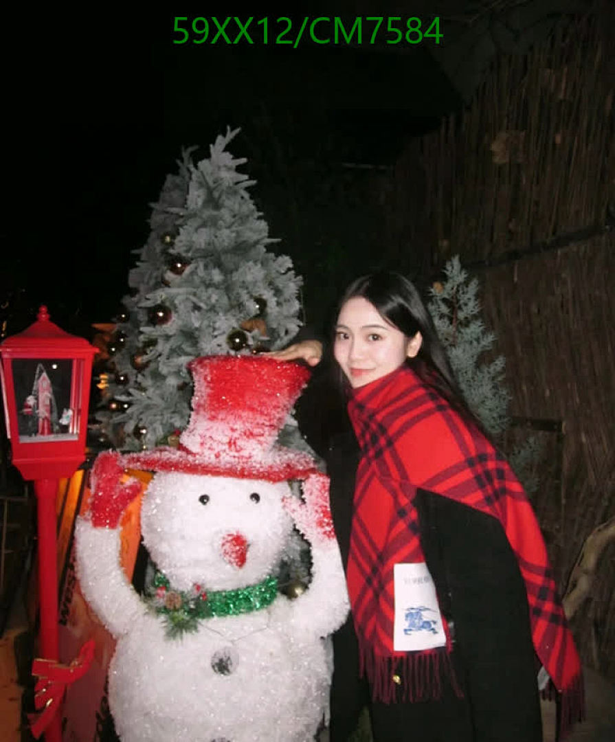 Burberry-Scarf Code: CM7584 $: 59USD