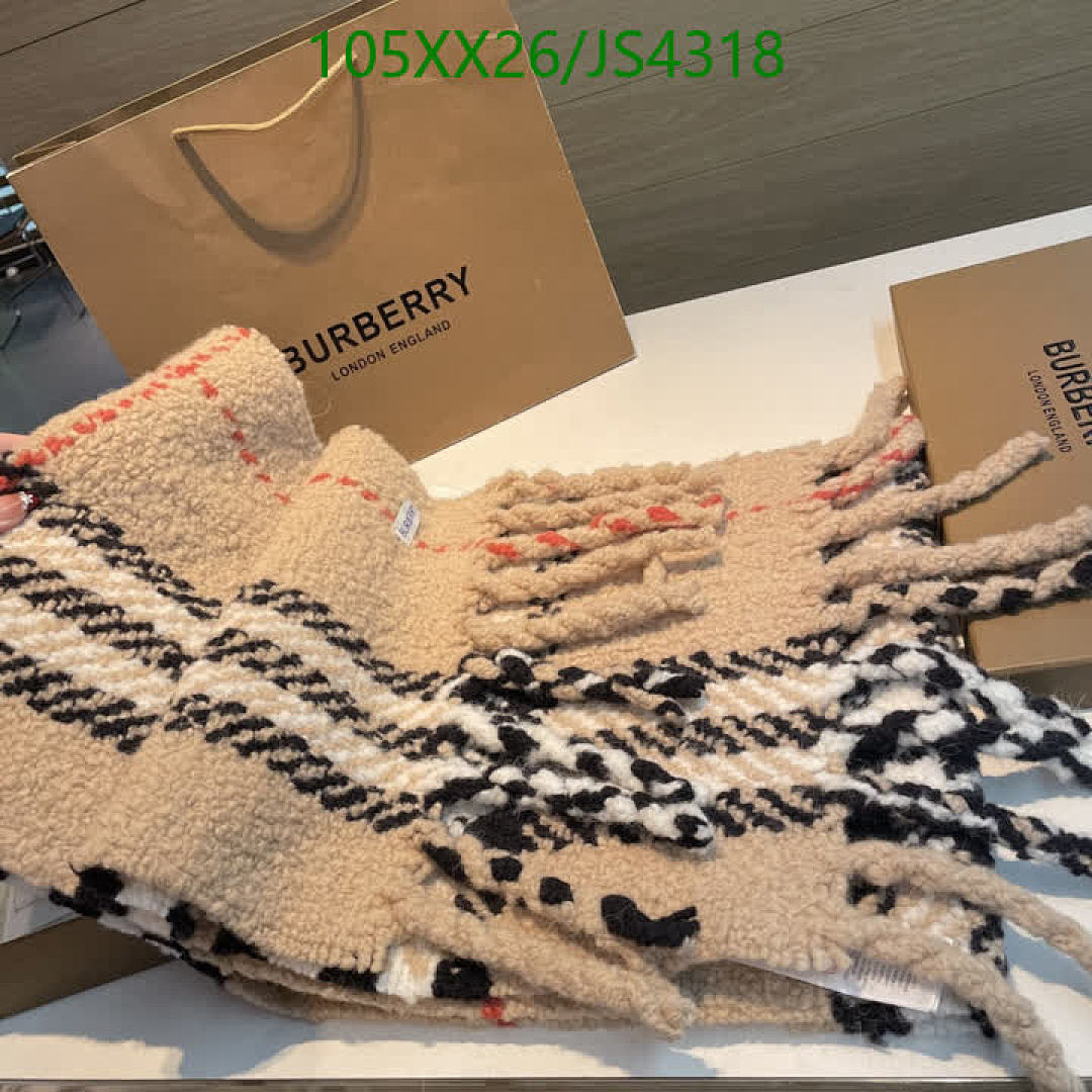 Burberry-Scarf Code: JS4318 $: 105USD