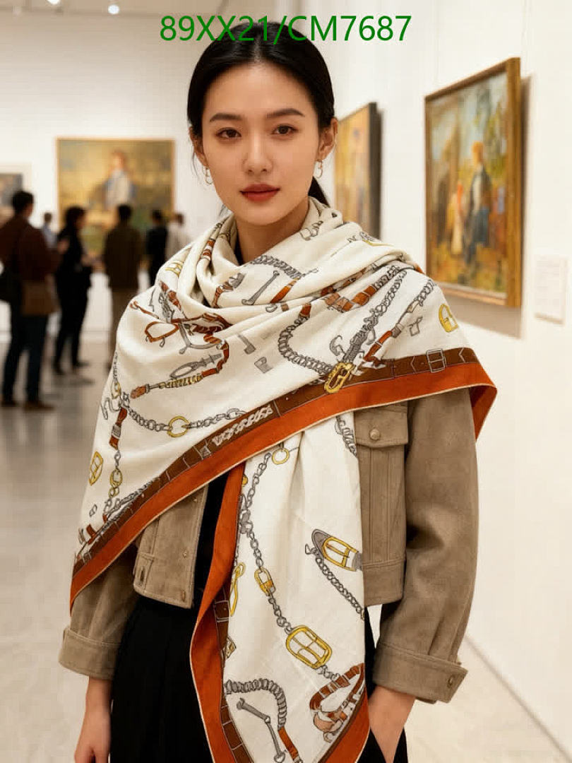 Hermes-Scarf Code: CM7687 $: 89USD