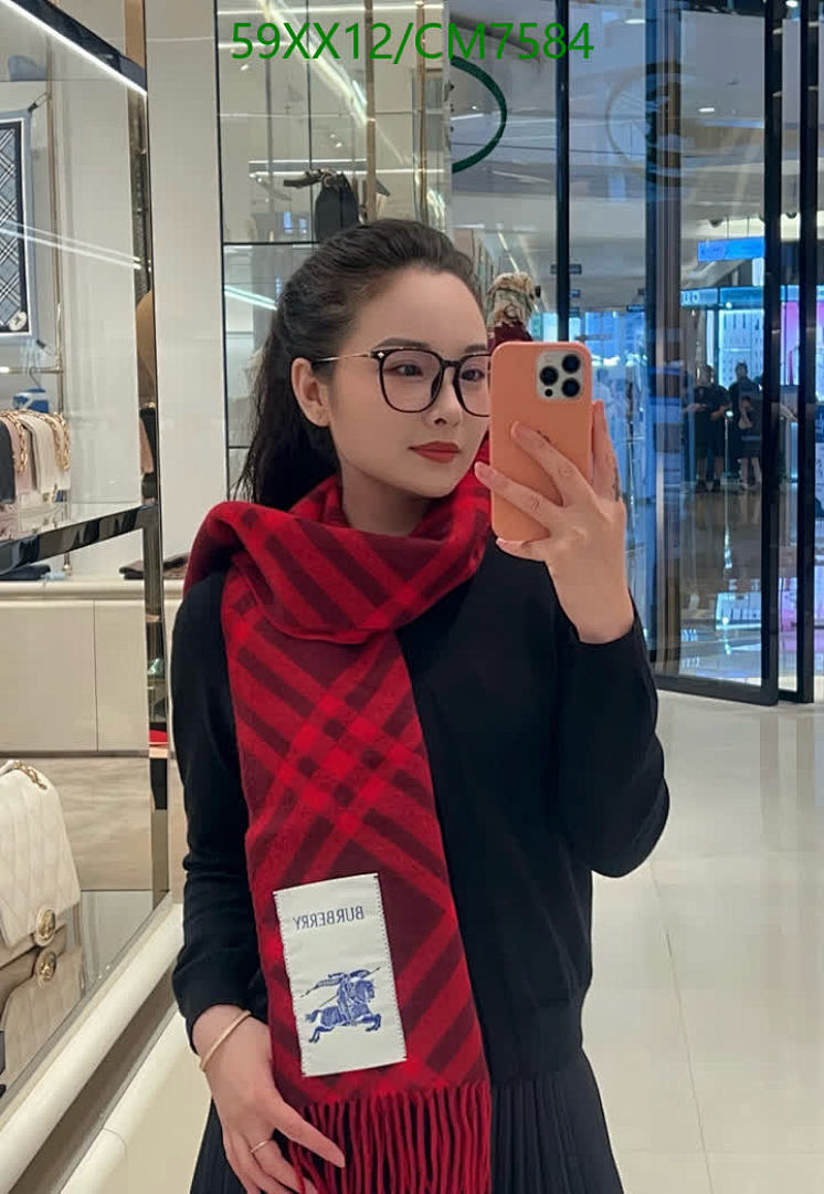Burberry-Scarf Code: CM7584 $: 59USD