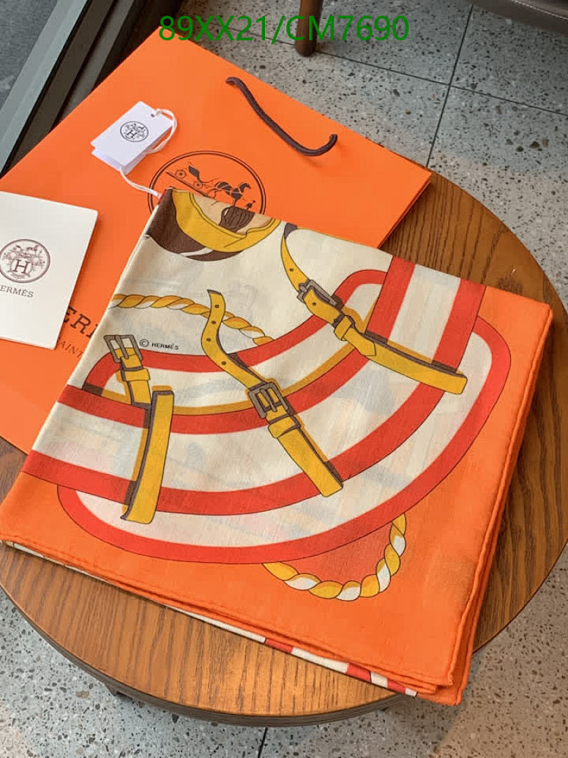 Hermes-Scarf Code: CM7690 $: 89USD