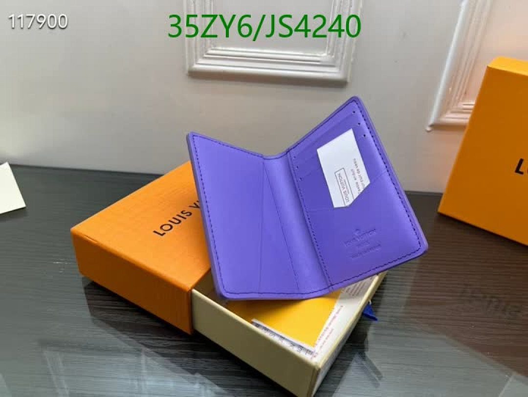 LV-Wallet-4A Quality Code: JS4240 $: 35USD