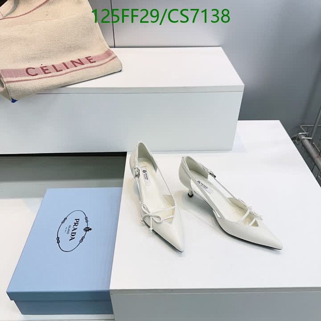 Prada-Women Shoes Code: CS7138 $: 125USD