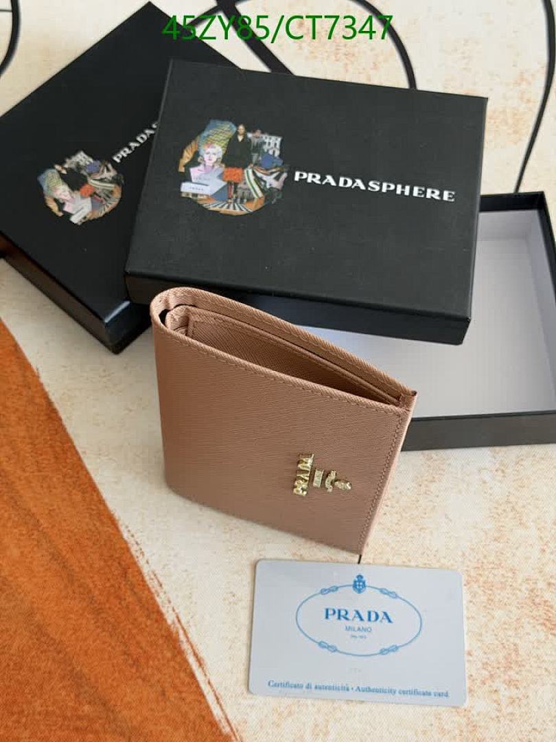 Prada-Wallet-4A Quality Code: CT7347 $: 45USD
