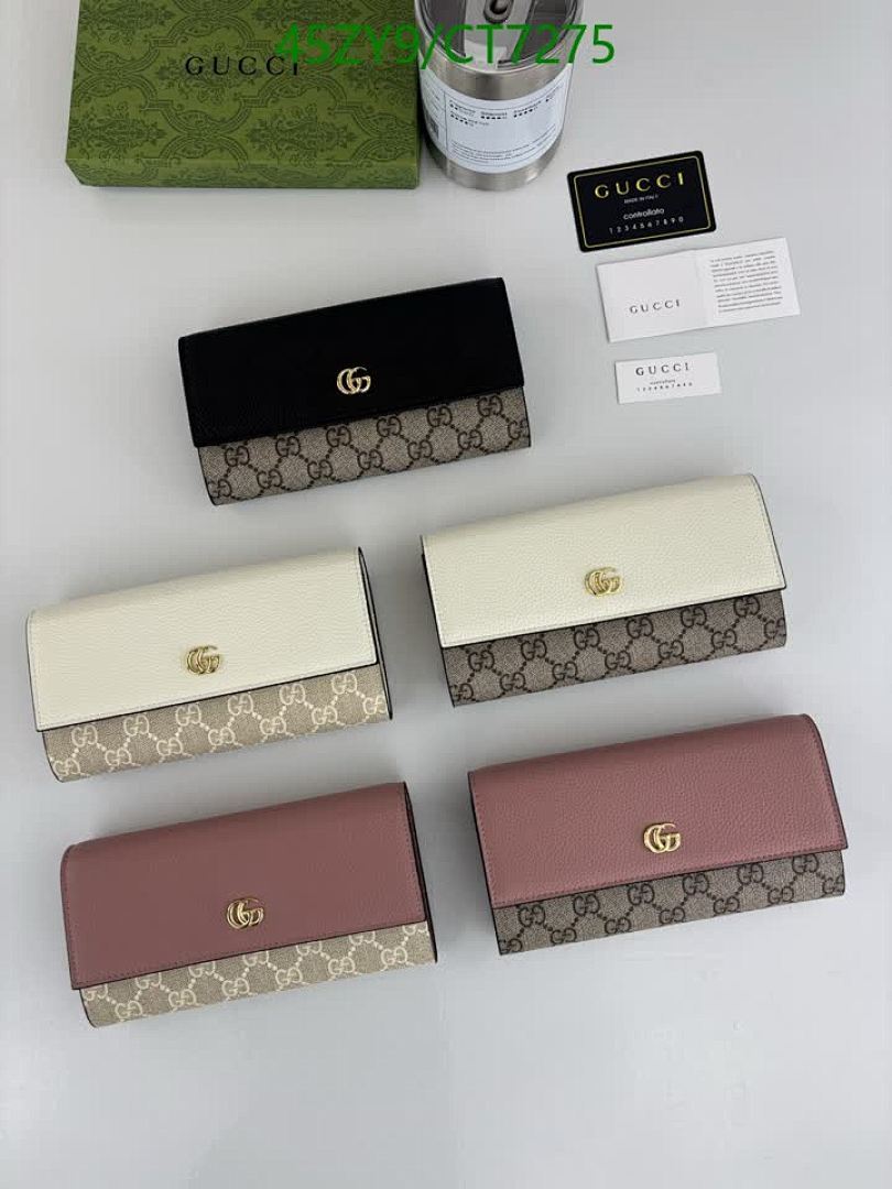 Gucci-Wallet-4A Quality Code: CT7275 $: 45USD