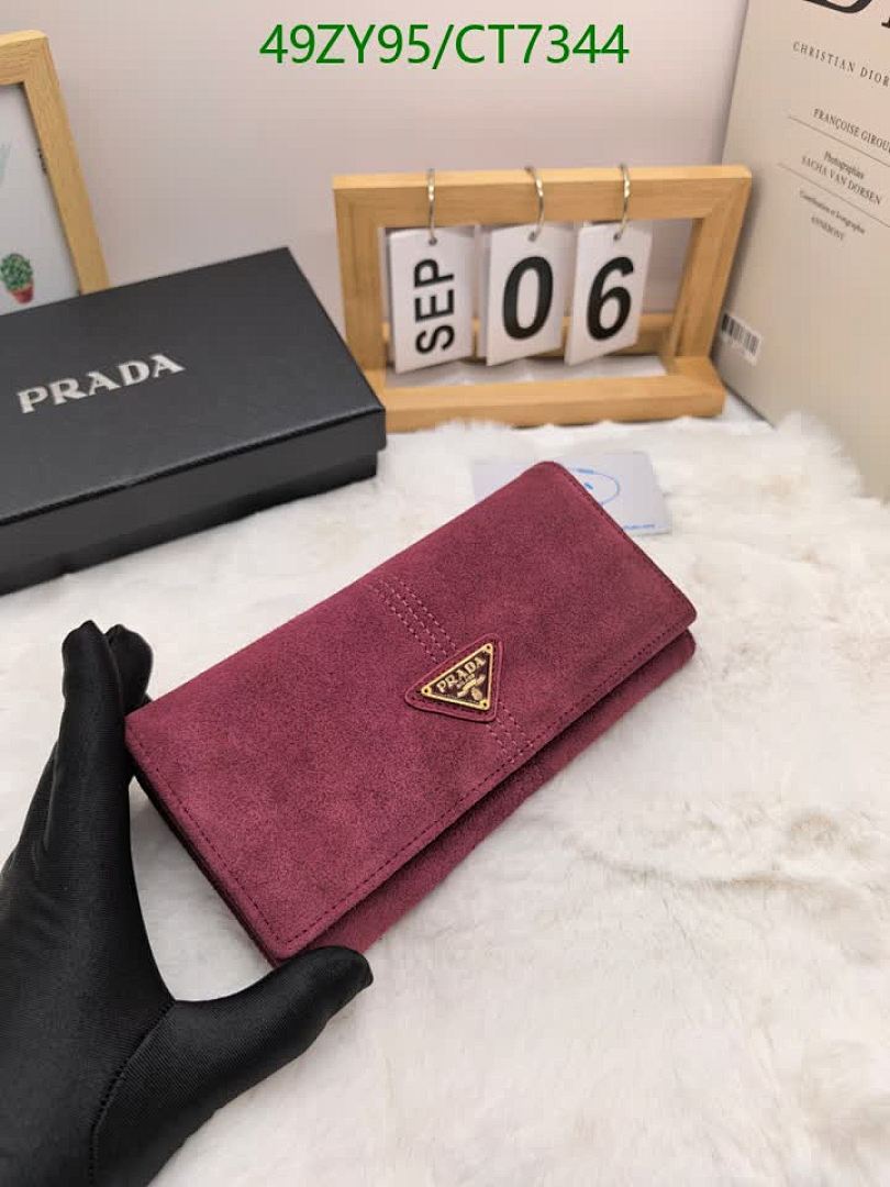 Prada-Wallet-4A Quality Code: CT7344 $: 49USD