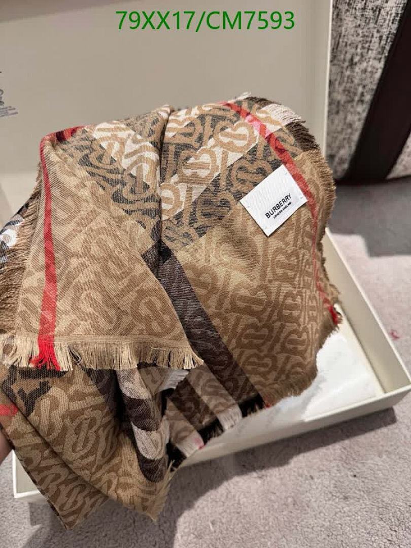 Burberry-Scarf Code: CM7593 $: 79USD