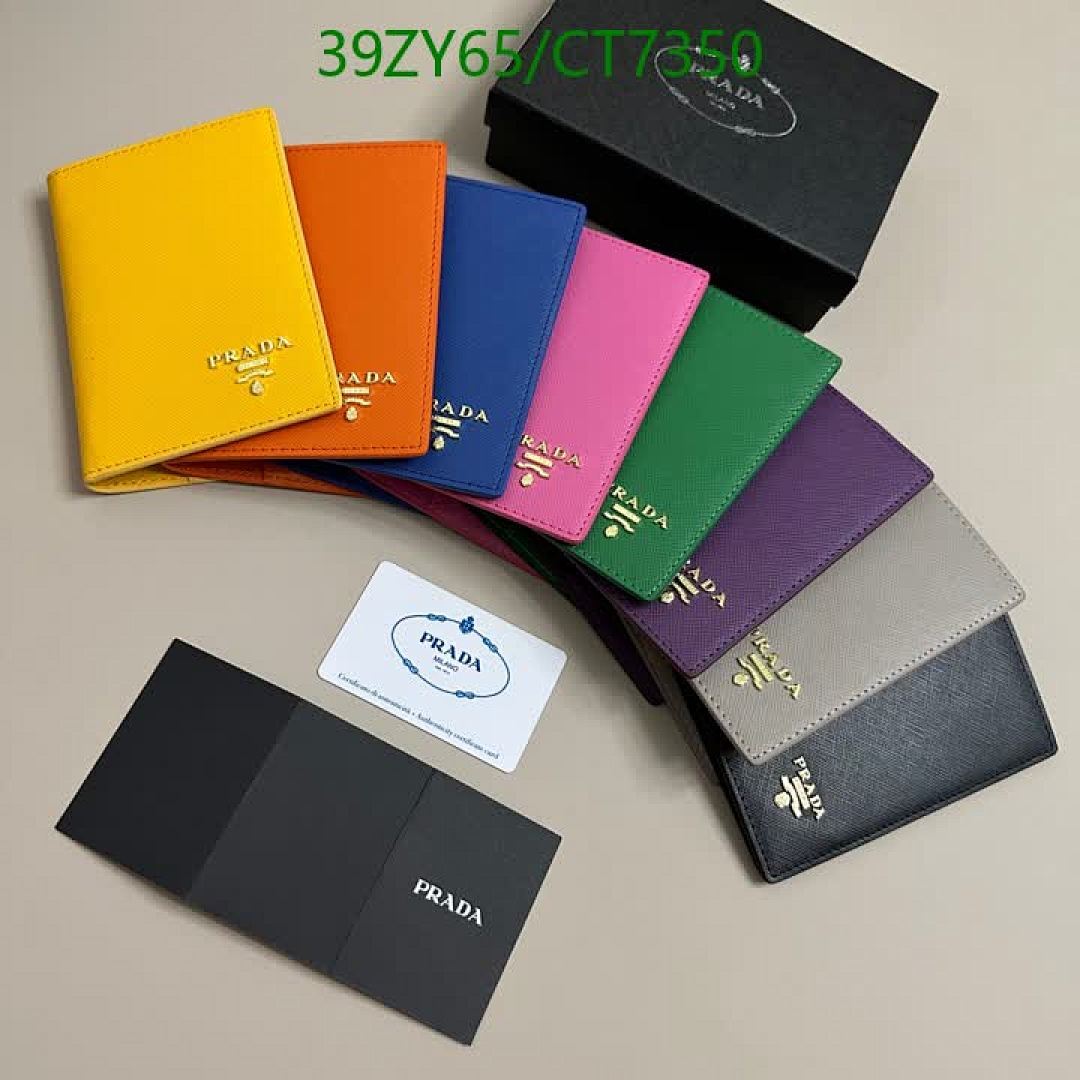 Prada-Wallet-4A Quality Code: CT7350 $: 39USD