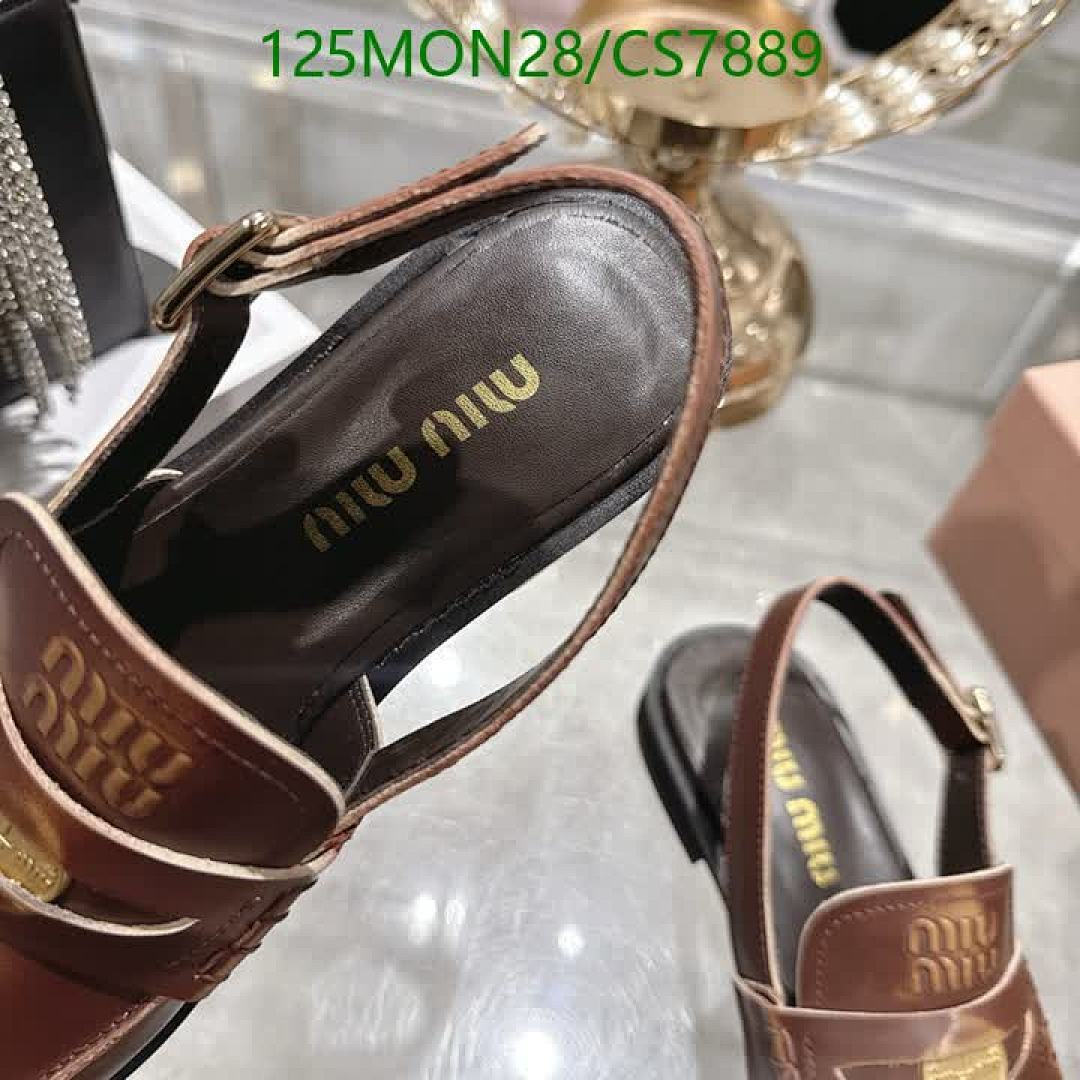 Miu Miu-Women Shoes Code: CS7889 $: 125USD