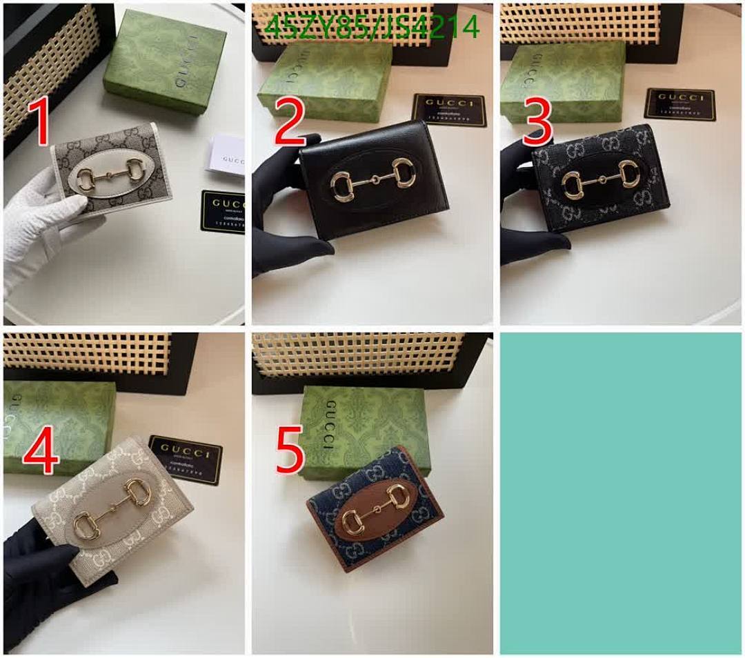Gucci-Wallet-4A Quality Code: JS4214 $: 45USD