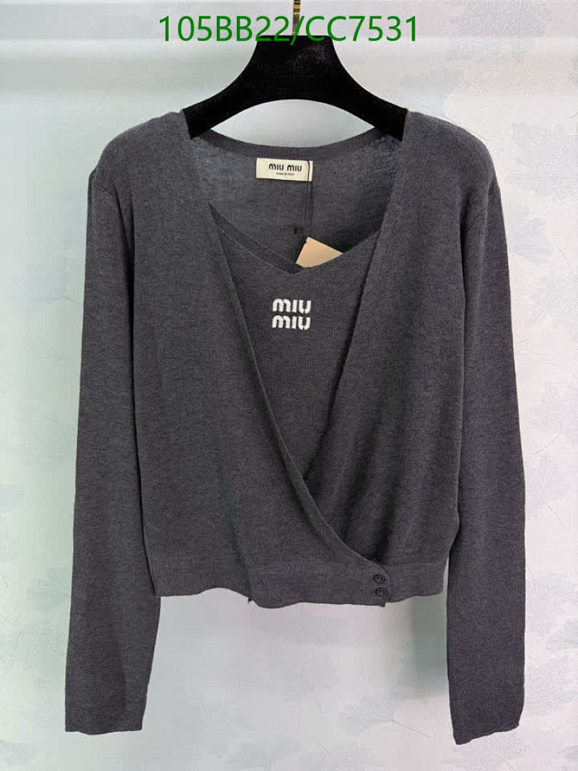 MIUMIU-Clothing Code: CC7531 $: 105USD