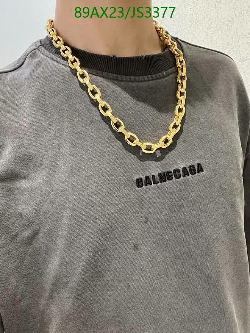 Balenciaga-Jewelry Code: JS3377 $: 89USD