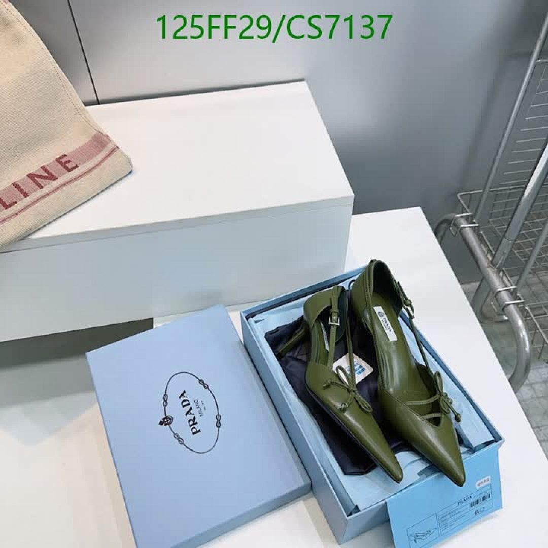 Prada-Women Shoes Code: CS7137 $: 125USD