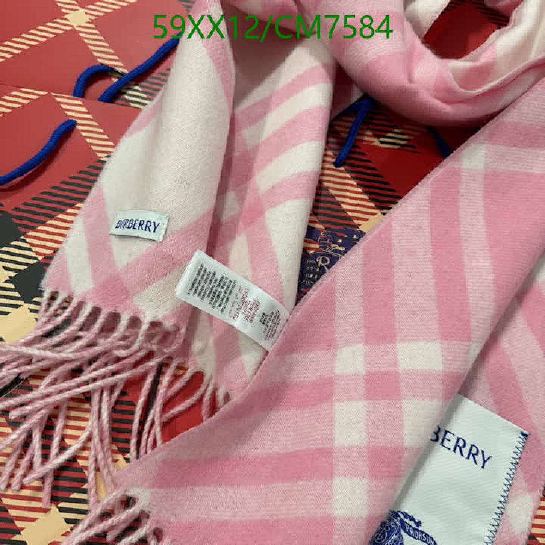 Burberry-Scarf Code: CM7584 $: 59USD