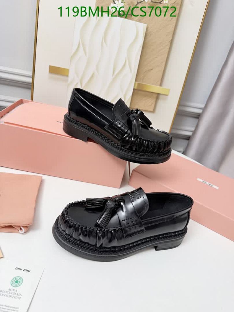 Miu Miu-Women Shoes Code: CS7072 $: 119USD