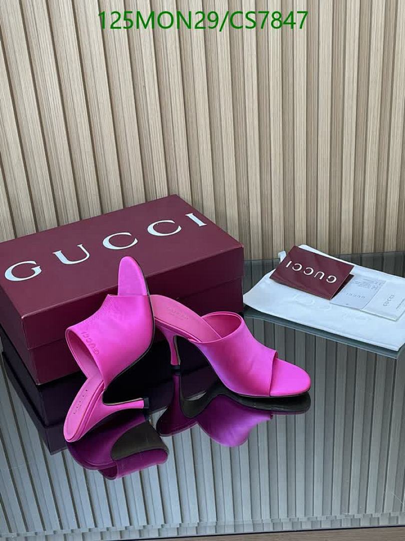 Gucci-Women Shoes Code: CS7847 $: 125USD