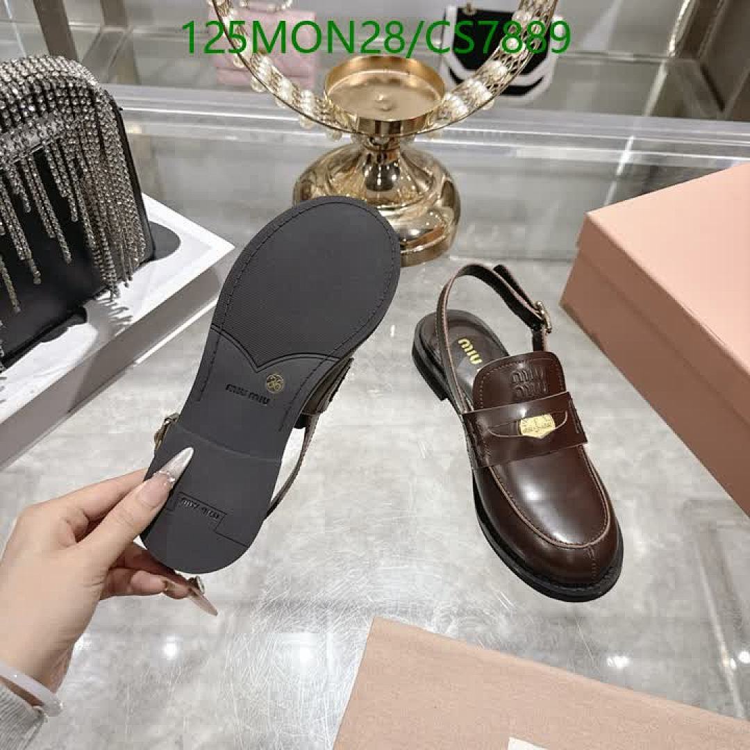 Miu Miu-Women Shoes Code: CS7889 $: 125USD