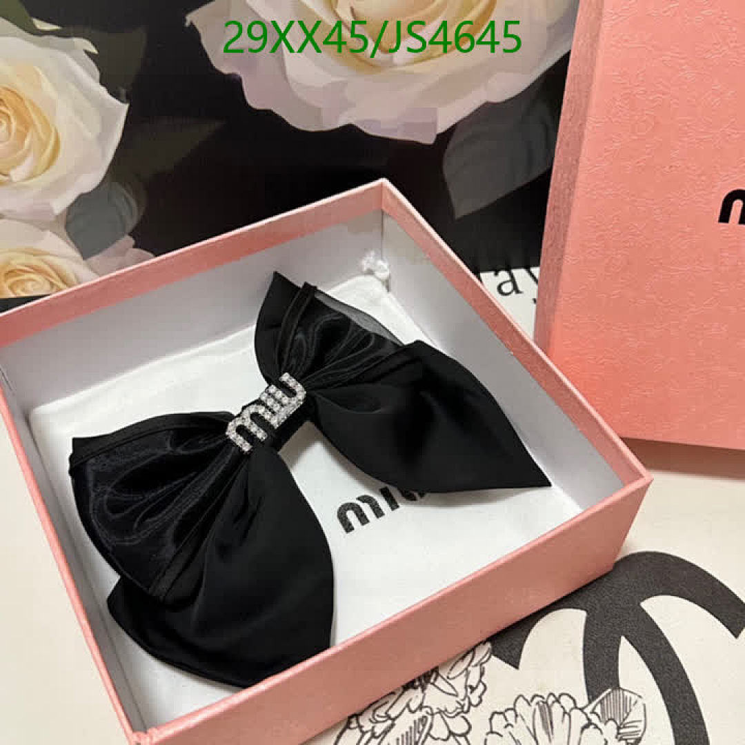 MIU MIU-Headband Code: JS4645 $: 29USD