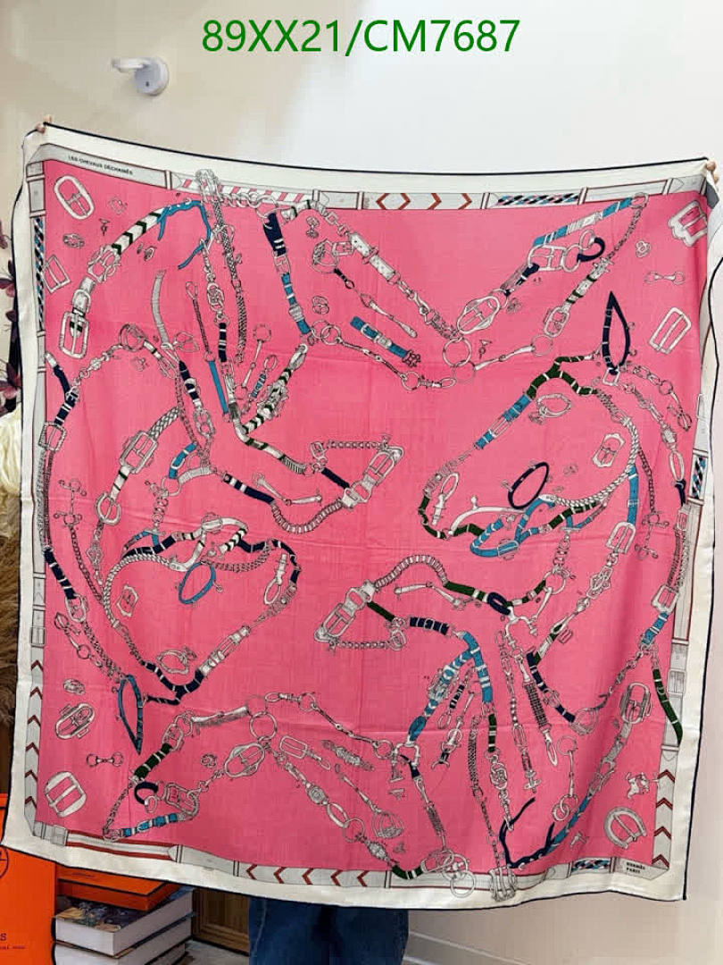 Hermes-Scarf Code: CM7687 $: 89USD