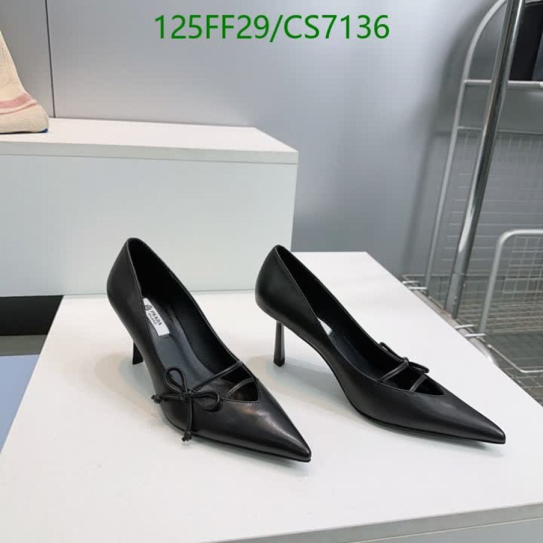 Prada-Women Shoes Code: CS7136 $: 125USD