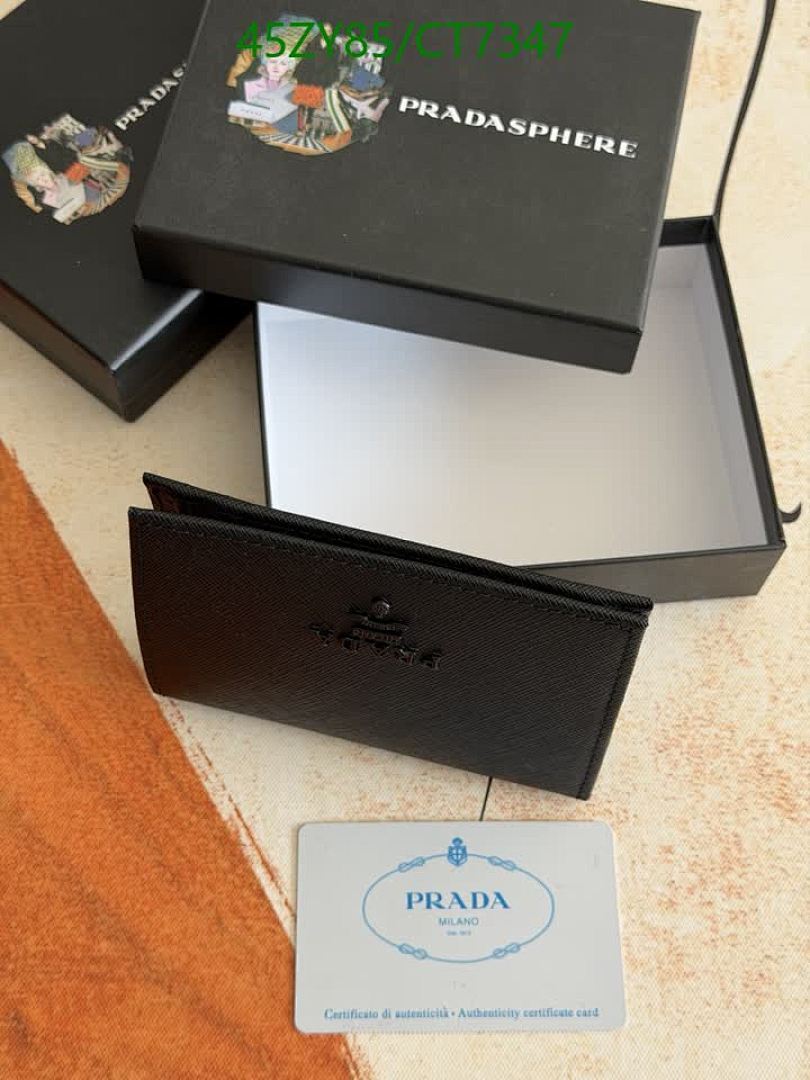 Prada-Wallet-4A Quality Code: CT7347 $: 45USD