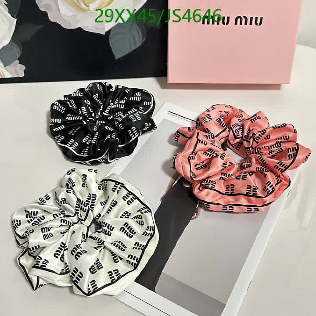 MIU MIU-Headband Code: JS4646 $: 29USD