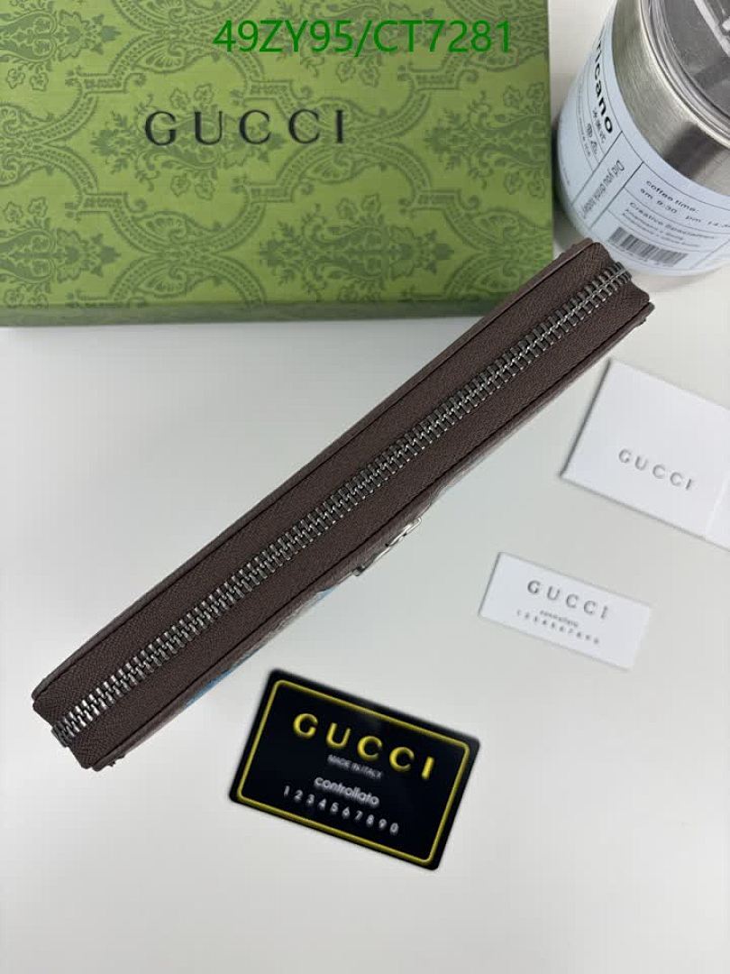 Gucci-Wallet-4A Quality Code: CT7281 $: 49USD